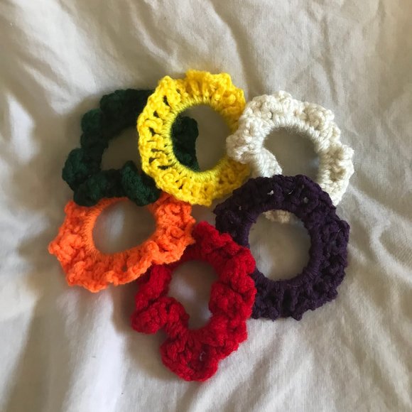Hair Scrunchie Custom Bundle of 6 - Picture 1 of 9